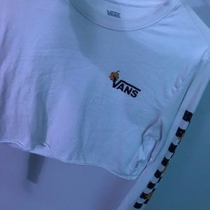 Vans cropped shirt